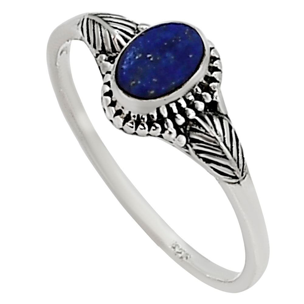 Lapis Lazuli Ring size-8 R-1403 SDR254504